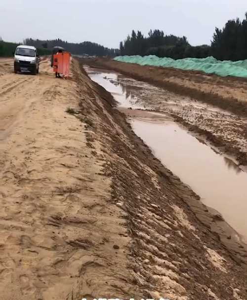衡水武邑县河道降水